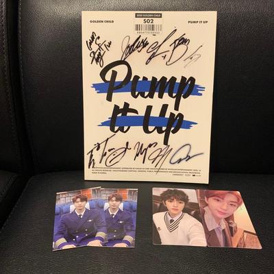 [Б/У] Golden Child Pump it Up С автографом