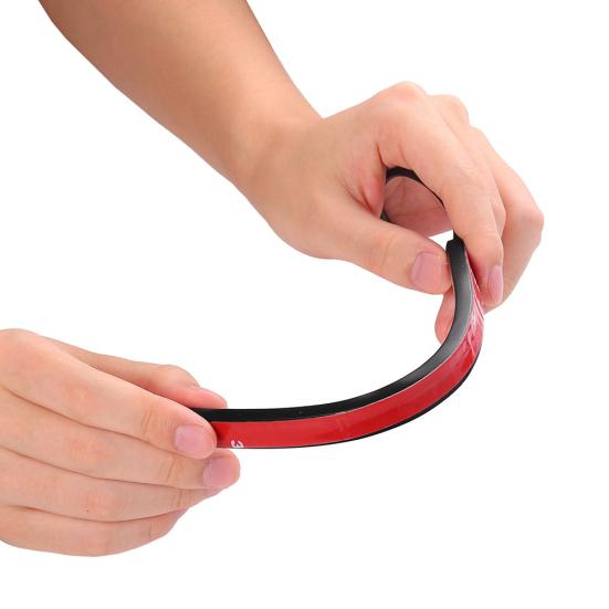 Flexible Motorcycle License Light Tail Plate LED Stop Brake Turn Signal Lamp