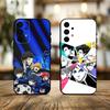 Чехол для телефона Manga B-Blue L-Lock-K для Samsung Galaxy A73, A72, A71, A70, A53, A52, A51, Других Мягкий черный чехол