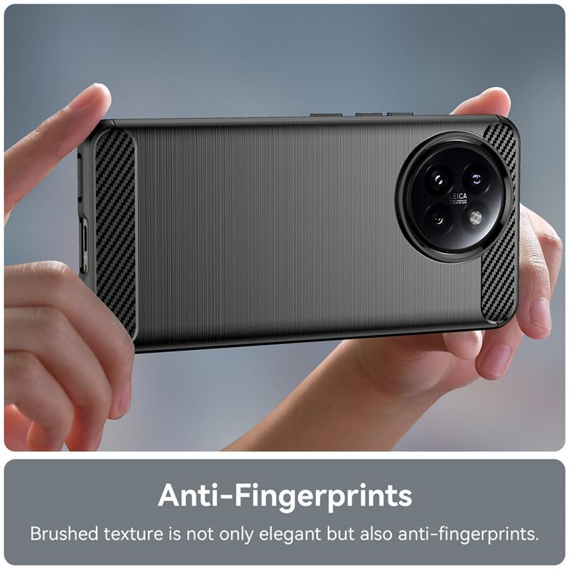 Чехол для Xiaomi 14 Civi Чехол для Xiaomi 14 Civi 6,55-дюймовый защитный бампер из углеродного волокна с защитой от ударов и силикона для Xiaomi 14 Civi