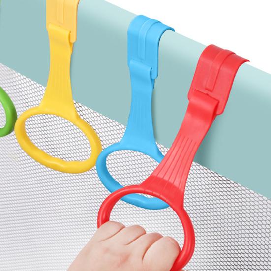 4 шт. детские подтягивающие кольца для упражнений при ходьбе, легкая установка, детский гимнастический стенд, вспомогательные кольца для вставания, милые