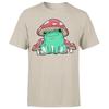 Frog Mushroom Kawaii Anime Mens T-Shirt#P1#OR#A