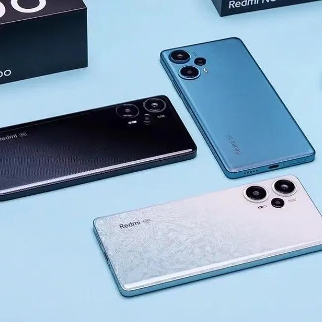 Восстановленный 5G смартфон Xiaomi Redmi Note 12 Turbo Snapdragon 7+ Gen 2 Быстрая зарядка 67 Вт 120 Гц OLED-дисплей 5000 мАч