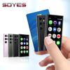 Soyes Смартфон S23 Pro Mini 3G, 3,0 дюйма, IPS, четырехъядерный, ОЗУ 2 ГБ, ПЗУ 16 ГБ, Android 8.1, две SIM-карты, 5 Мп, 1580 мАч, Bluetooth Type-C, ультратонкий мобильный телефон