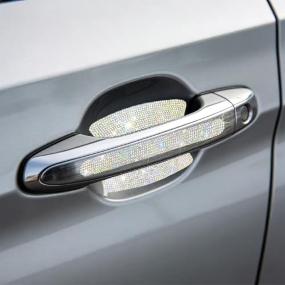 Bling Door Handle Protector 8PCS Set Auto Handle Sticker For Auto Accessories