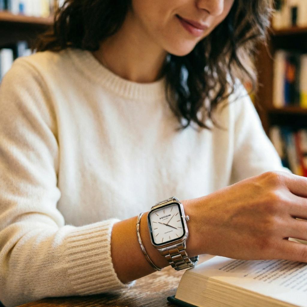 Магнитный металлический ремешок для Xiaomi Band 9 Pro, 8 Pro и Redmi Watch 5 - Тонкий трехзвенный дизайн.