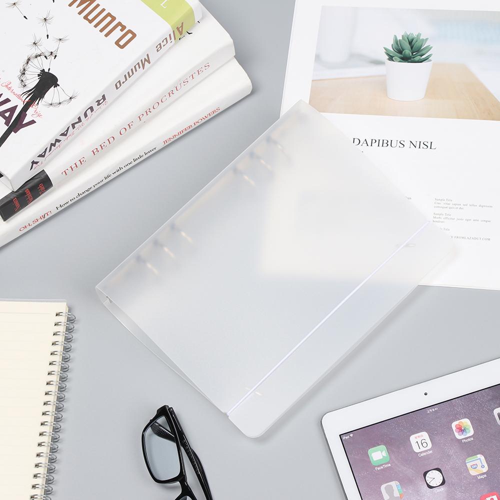 Fashion Stationery Journal Diary Refillable Ring Binder Notebook Shell File Folder Notepad Cover