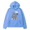 Kawaii Labubu  Print Hoodies Fleece Sweatshirt Boys  Pullover Cartoon Autumn Anime Hoodie Jacket Y2k Sudadera Kids Clothes Girls