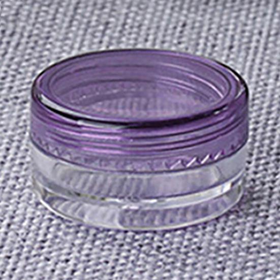 Мини-круглая пустая бутылка-бутылка-бутылка-контейнер для косметики