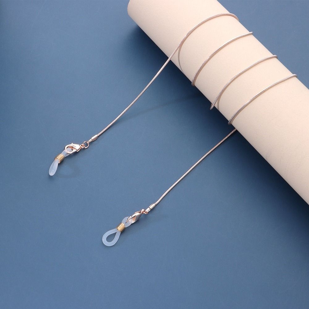 Цепочка из змеиной кости Подвесная цепочка Цепочки для очков Металлическая цепочка для очков Шнурок для очков Цепочка для маски