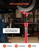 VEVOR Underhoist Support Stand, 3/4 Ton Capacity Under Hoist Jack Stand, Lifting from 1372 to 2130 mm, Bearing Mounted Spin Handle