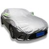 Half Car Cover for Maserati Ghibli (2013-2022) Compatible with Car Cover, All Season Outdoor Cartapoline, Breathable, Dustproof, Anti-UV, Car Top