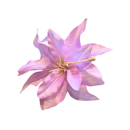 Women Hairpin Secure Grip Realistic Flower Design Hair Clip Non-Fading Lightweight Decorative Hair Accessories