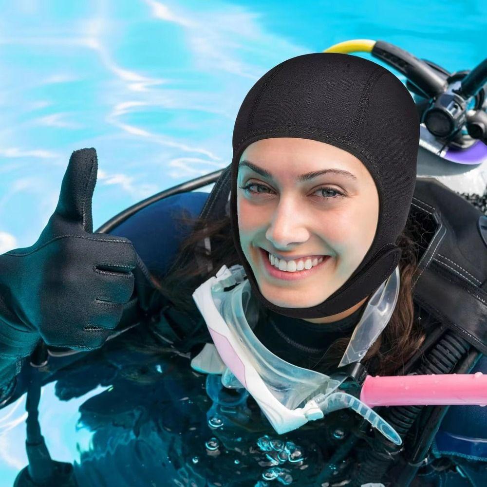 Stretchable Diving Hood Waterproof Surf Diving Cap Water Sports Swimming Cap Kitesurf