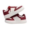 Global Thick Baseplate Shoes Women's 2025 Spring Versatile Original Burgundy Premium Women's Shoes ZHQ-XA120