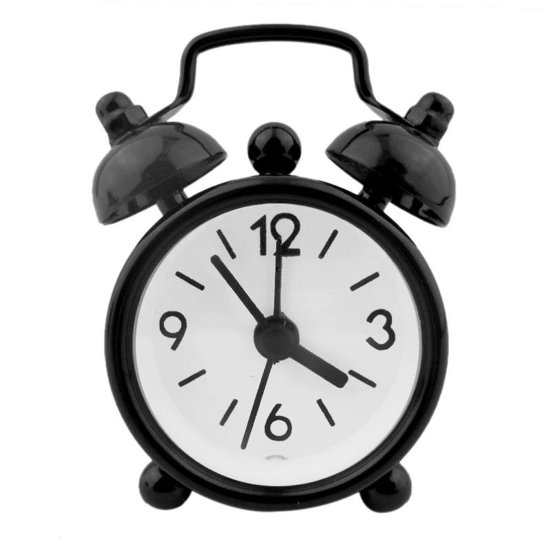 Мини-металлический будильник, креативный студенческий электронный будильник, прикроватный будильник, портативный дорожный будильник