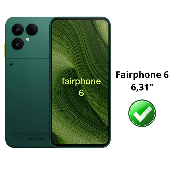 Verre Trempé pour Fairphone 6 [Pack 4] Film Vitre Protection Ecran Phonillico®