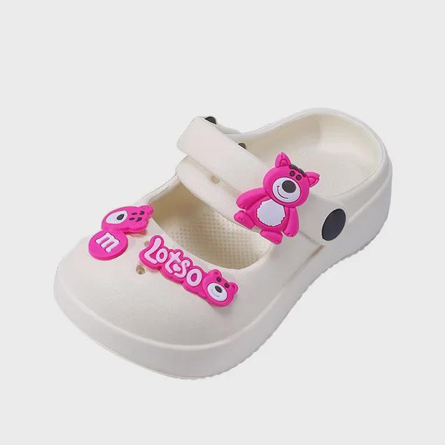 Нескользящие летние сандалии принцессы для девочек - пляжная обувь для детей