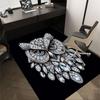 1 шт. Алмазная сова, очень большой, нескользящий ковер для пола, для офиса, семьи, спальни, ковер большого размера, ковер для помещений, яркие цвета