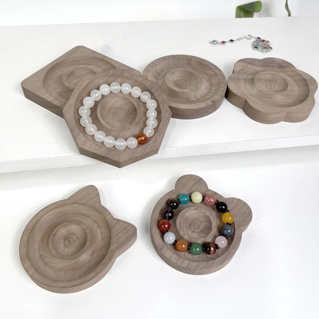 Sturdy Wood Bracelet Storage Tray Delicate Bracelet Jewelry Storage and Display Tray Practical Organizers Holder