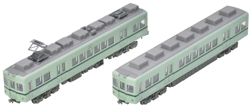 Tomytec Railway Collection Tetsuro Choshi Electric Railway 22000 Series 22007 Formation 2-Car Set