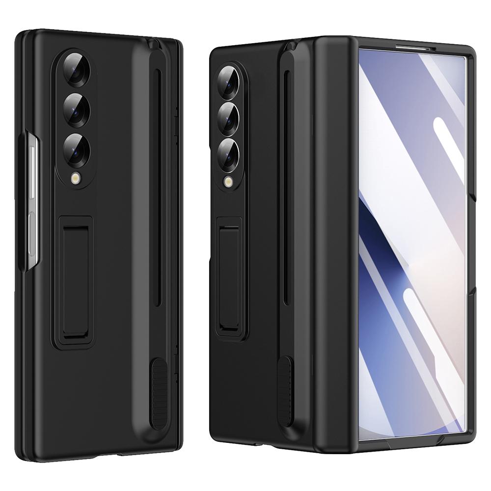 Чехол-подставка для телефона Samsung Galaxy Z Fold4 5G с защитным стеклом для экрана и стилусом