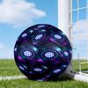 Mi-lan FC Emblem Printed Size 5 Soccer Balls, High-Quality, Anti-Slip, Protective Football, A Unique Gift , Birthdays, Christmas Gifts