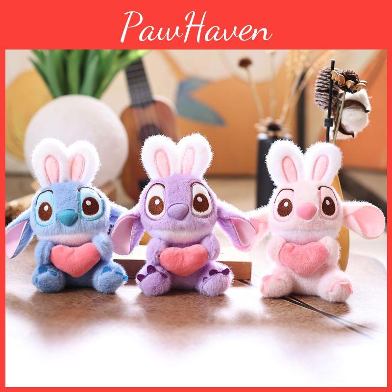 Rabbit Plush Ears Pendant Bag Hanging Decoration Keychain Toy Gift Doll