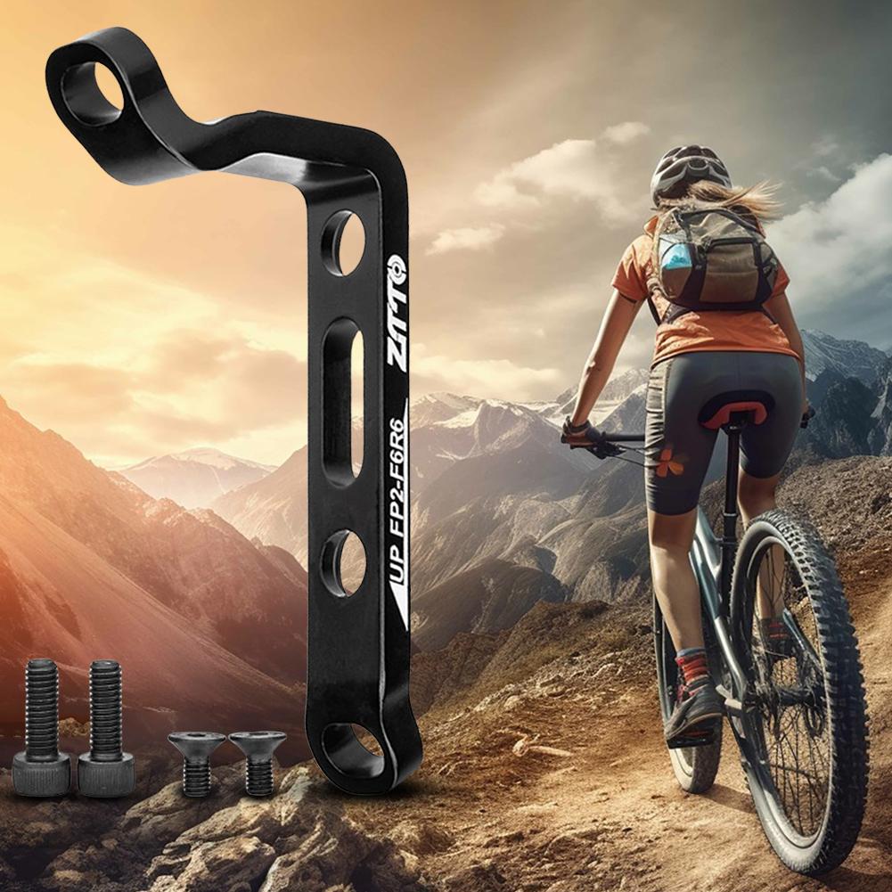 Bicycle Disc Brake Adaptor Post Mount To Flat Mount Disc Brake Bracket Converter Bicycle Caliper Converter for 160 180mm Rotor