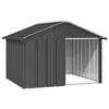 VidaXL Dog Niche, Kennel with Roof, Dog Cage with Open Entrance, Garden Terrace Dog House, 171540