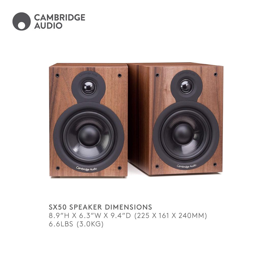 Полочная акустическая система Cambridge Audio SX Series SX50, темный орех