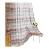 Curtains Finished, Bohemian Bedroom Small Window Decoration Semi-Blackout Kitchen Curtain Covering Small Window