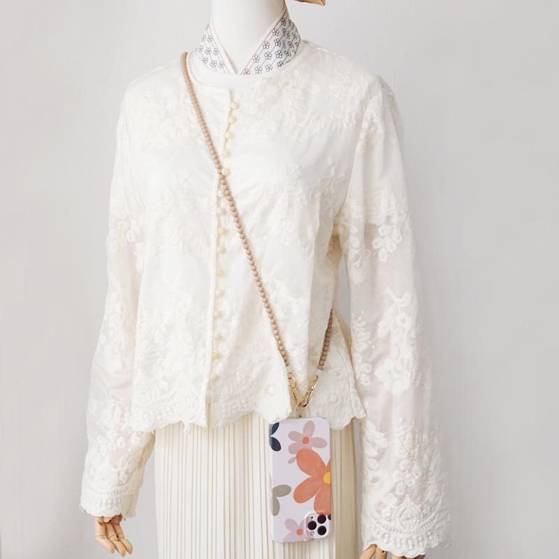 Новый аксессуар для телефона, длинная цепочка для мобильного телефона, защита от потери, универсальный сплошной ремешок на плечо, шею, через плечо, держатель для телефона, цепочка