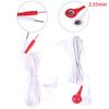 1.5/1.8M 2.35mm Replacement Jack DC Head Electrode TENS Unit Lead Wires Connector Cables
