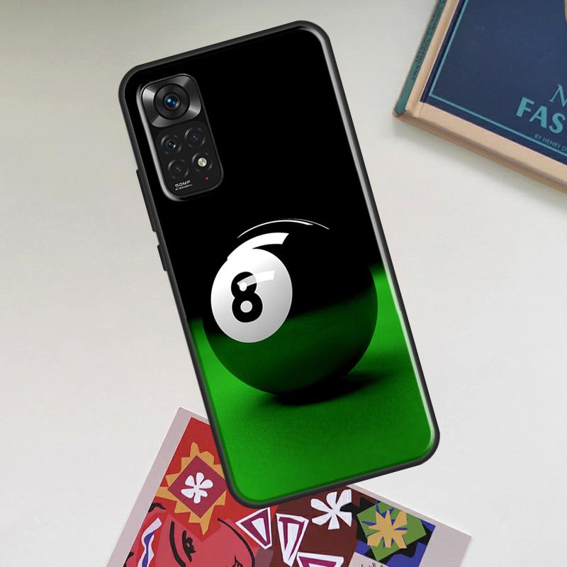 Eight Ball Case For Xiaomi Redmi Note 14 Pro 13 12 11 9 10 15 Pro Plus Redmi 15 C 14C 13C 10C 12C Cover