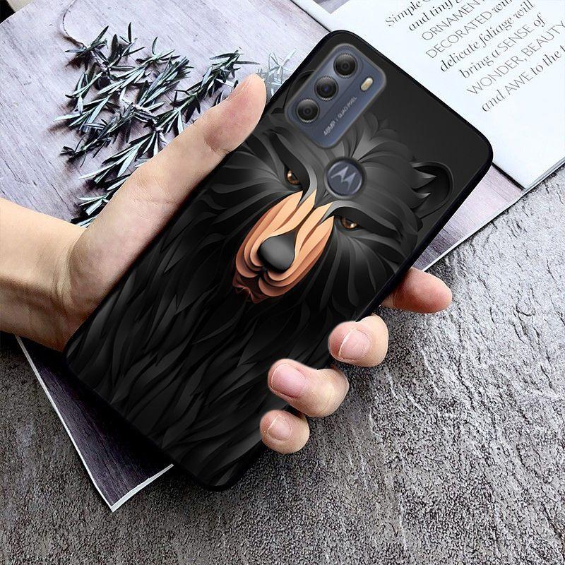 Чехол с изображением российского черного медведя для Motorola Moto EDGE 20pro EDGE 20lite E6 E7, чехол G STYLUS GPLAY GPOWER G 5G PLUS G30 G100 Funda Coque