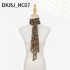Long Skinny Scarf Women Floral Paisley Print Chiffon Neck Tie Hair Band Office Casual Wear Fall