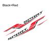 2PCS Long Stripes Car Decal Left and Right Side Personalized Waterproof Vinyl Tuning Stickers For Auto Body Decor Accessories
