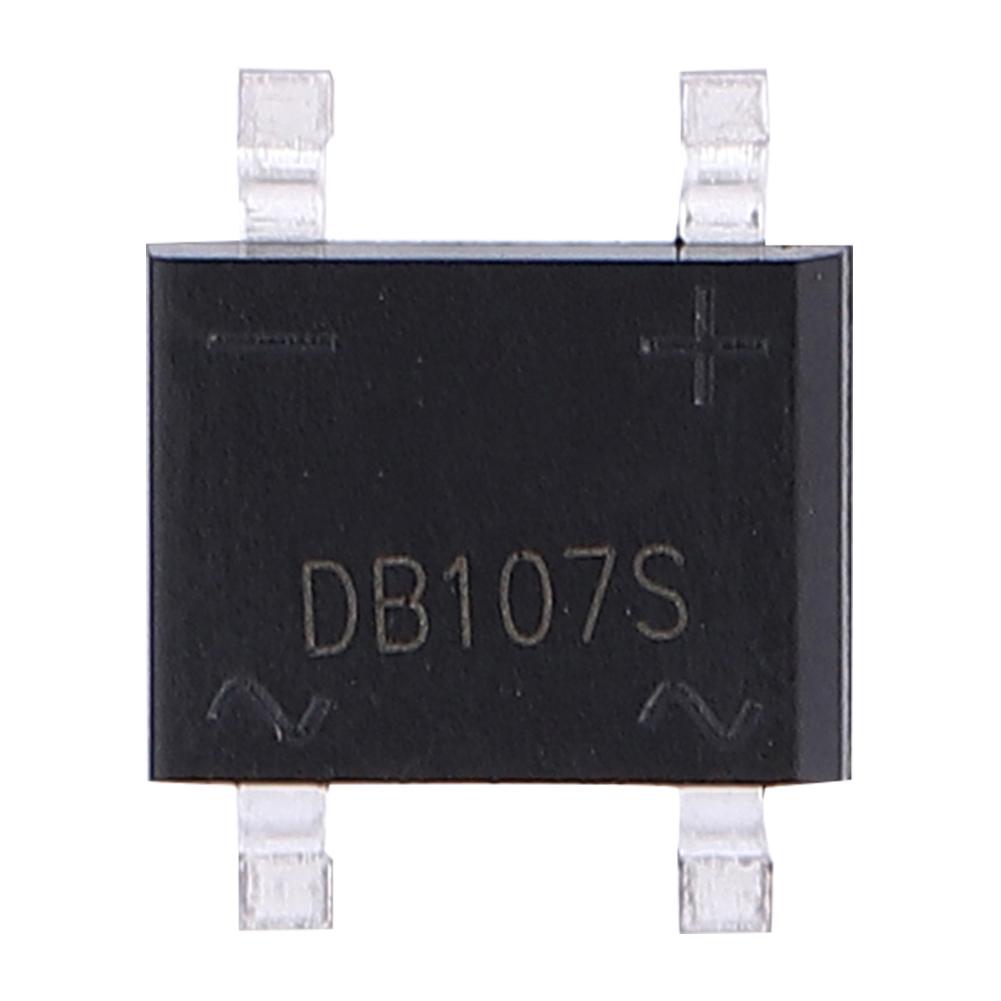 1A 1000V DB107S Несколько партий Квадратный выпрямительный мост Полный ток Напряжение (10 шт)