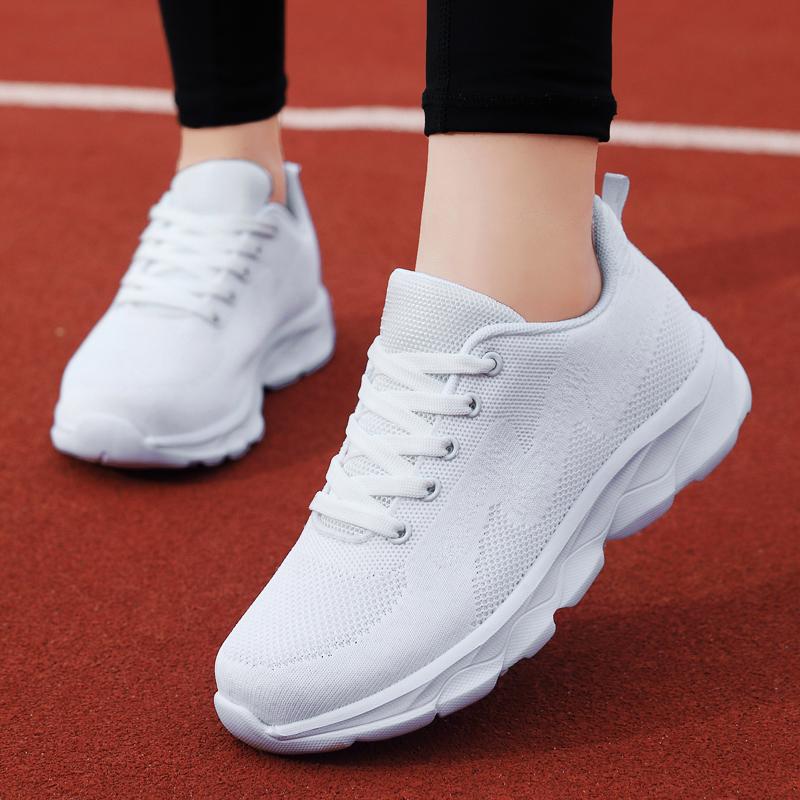 Lightweight Women Running Shoes Breathable Female Sports Shoes Anti-slip Women Sneakers Outdoor Flexible Vulcanized Shoes