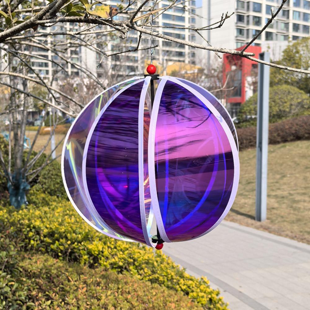 Прозрачный Материал Воздушный Шар Ветрячок Цветной Дизайн Пластиковый Материал Фонарь Воздушный Шар Ручная Работа