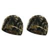 2 шт флисовая шапка бини модная флисовая спортивная шапка термо для мужчин и женщин (камуфляж