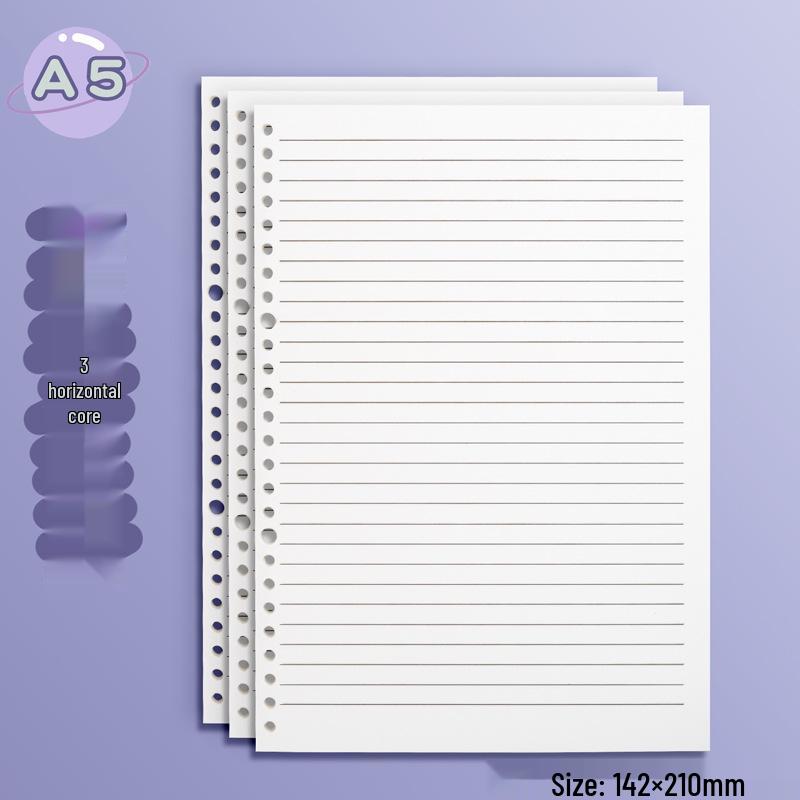 Кожаный блокнот B5/A5 на кольцах со съемной пряжкой - Идеально подходит для аспирантов