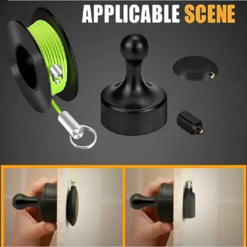 Простой в использовании магнитный магнитный кабелеукладчик Прочный нейлоновый инструмент для протяжки проволоки Прочная нить для прокладки кабеля Сетевой кабель