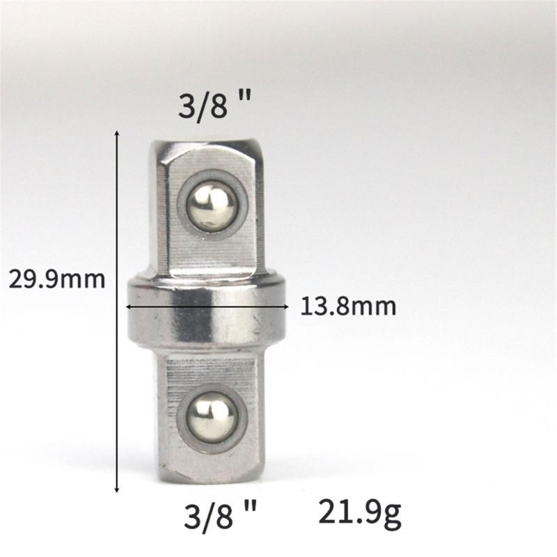 Multiple Size Socket Adapter 1/4 To 3/8 or 1/2 Inch Square Drive Converter Set for Home Improvement and Workshop Tasks