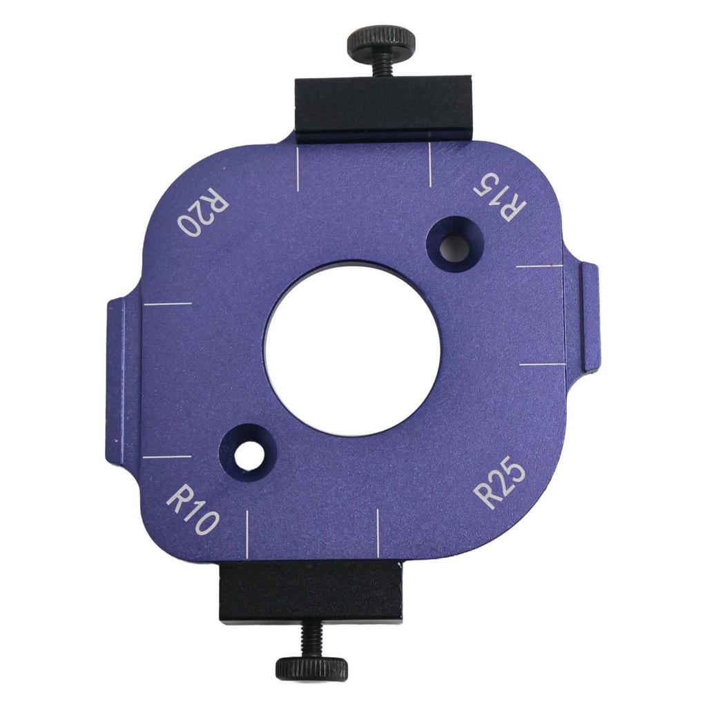 Алюминиевый радиусный шаблон для закругления углов Шаблон для закругления углов Инструмент для обрезки углов Алюминиевый радиусный шаблон для углов Вспомогательный инструмент для резки углов