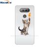 Прозрачный чехол для LG V20 V 20 ТПУ чехол для телефона Funda Мягкая силиконовая крышка для LG V20 Capa Милый цветочный животный узор Задние крышки