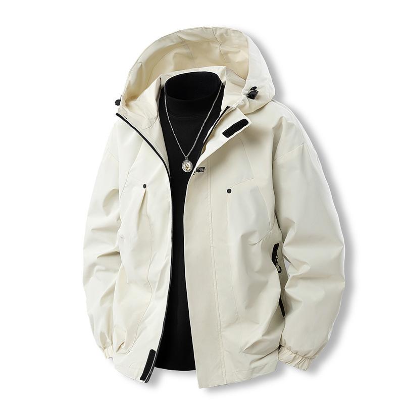 Осень и Зима Мужская Корейская Версия Приталенная Молодежная Универсальная Повседневная Универсальная Верхняя Куртка