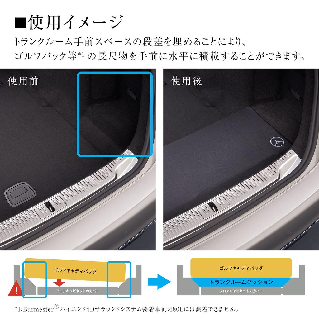 Genuine Trunk Cushion for [Mercedes-Benz Accessories] S-Class (WV223)