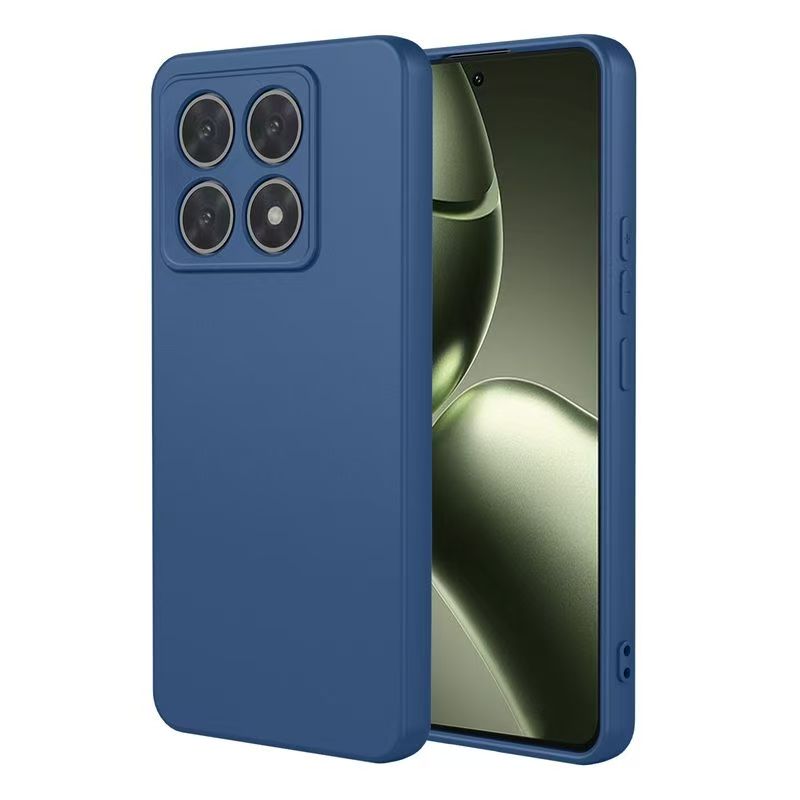 Роскошный Чехол из Жидкого Силикона для Xiaomi Mi 14T 15T Pro Чехол для Xiaomi 14T 15T Pro Матовый Мягкий Защитный Задний Чехол